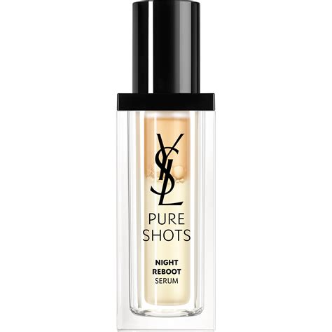 ysl pure shots night reboot serum 7ml|ysl pure shots hydra bounce.